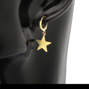 Golden Star earrings